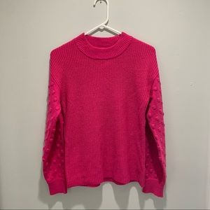 NWT CECE PINK SWEATER